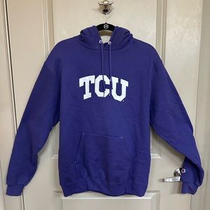 TCU Champion Brand Hoodie